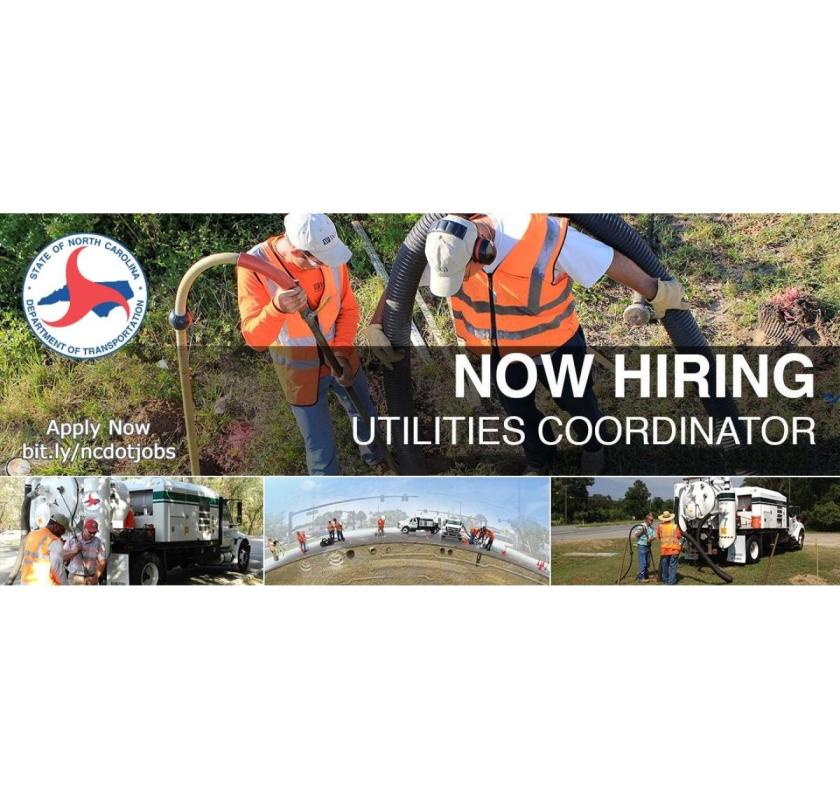 Utilities Coordinator - NEW HIGHER SALARY!