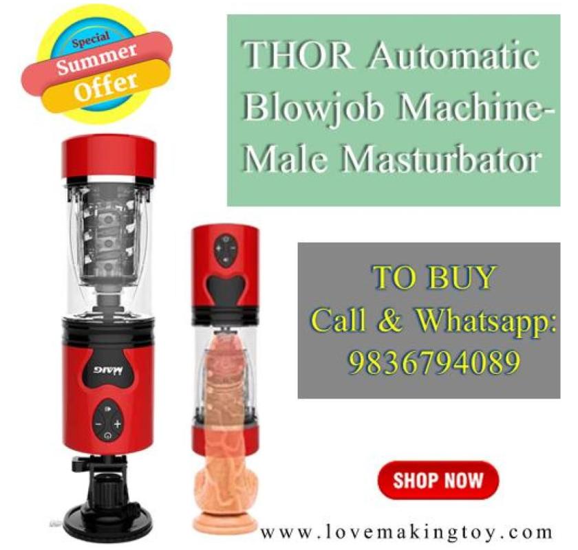 Penis Blowjob Machine Stamina Training Device Call 9836794089