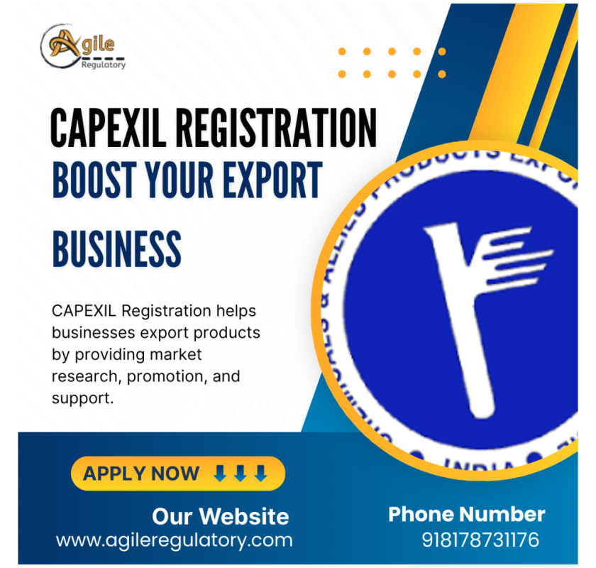 CAPEXIL Certification Services for Export Business