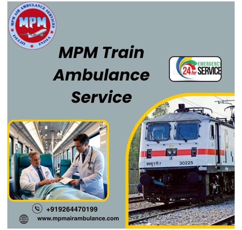 MPM Train Ambulance Service in Allahabad helped patients in emergencies