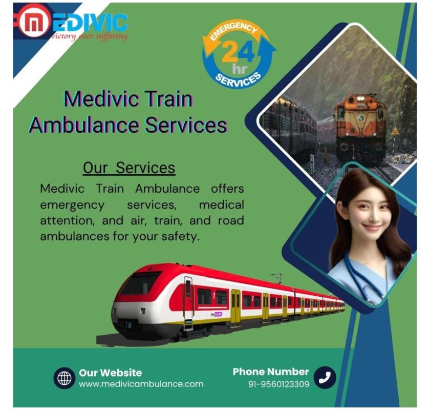 Medivic Offers Pocket Budget Cost to its Patients in Patna in a Train Ambulance