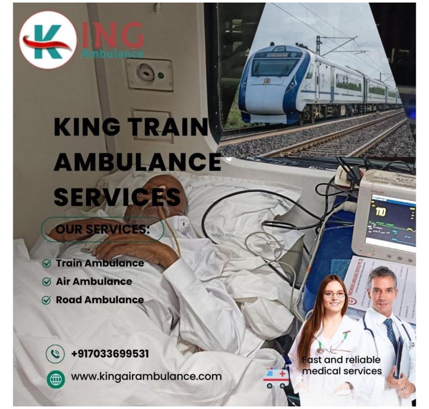 King Has Gained a Great Respect and Credibility in Kolkata for its Train Ambulance