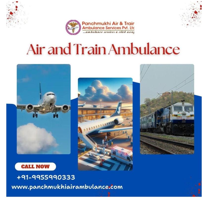 Panchmukhi Ensures Punctual and Time-efficient Transfer in Patna in a Train Ambulance