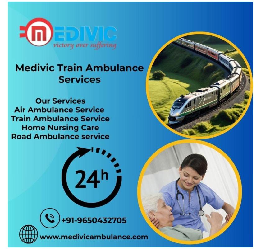  Medivic Offers Prearranged and Compassionate Transfer in Nagpur in a Train Ambulance