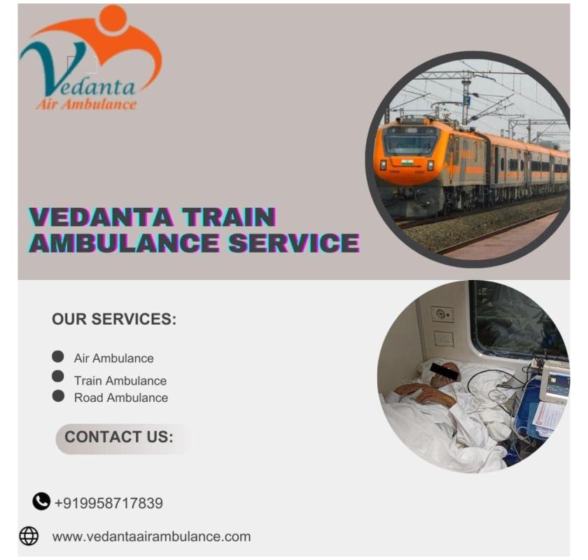 Allow Vedanta Train Ambulance in Mumbai to handle your travel preparations