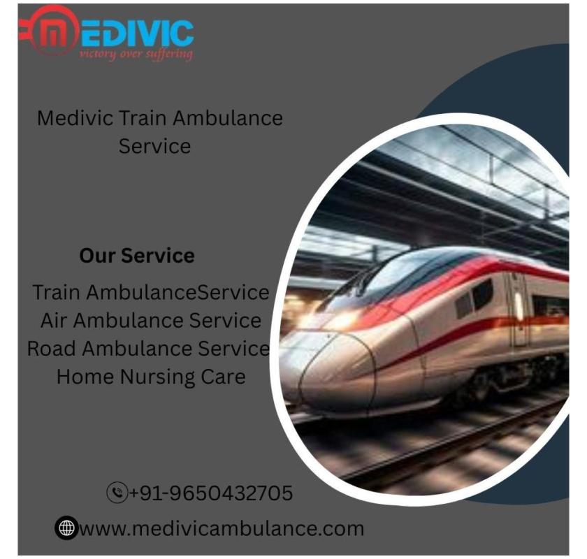 Medivic Train Ambulance in Jabalpur is solely in Charge of All Medical Operations     
