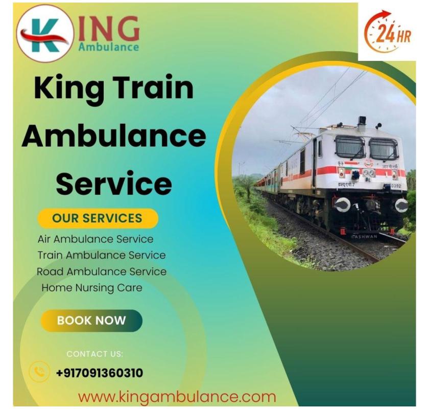  King Train Ambulance in Jabalpur prioritizes care during long distance transfers