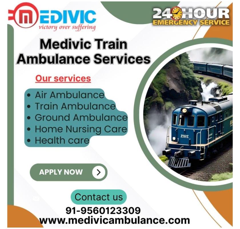 Medivic Train Ambulance Services in Mumbai are working equally for all patients
