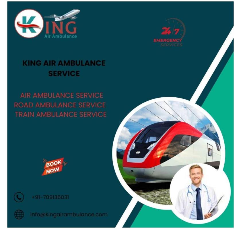 Travelling for treatment made easy with king train ambulance service in Allahabad