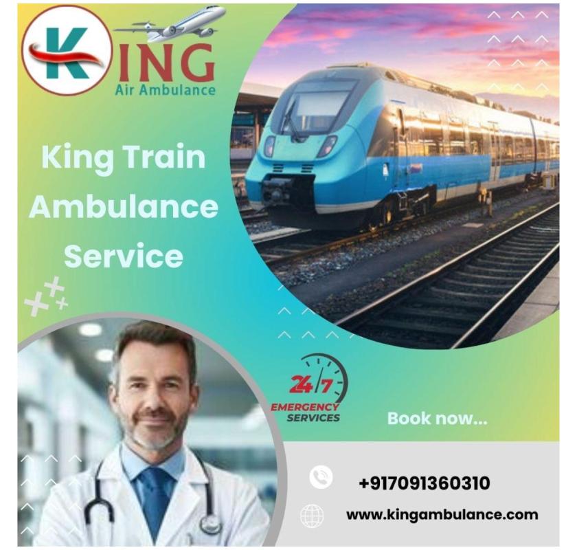 Get King Train Ambulance with Ventilator Support inside Trains in Allahabad
