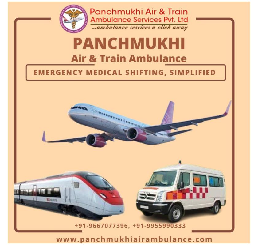 Choose Panchmukhi Train Ambulance Services for Traveling with Doctors in Ranchi to Delhi