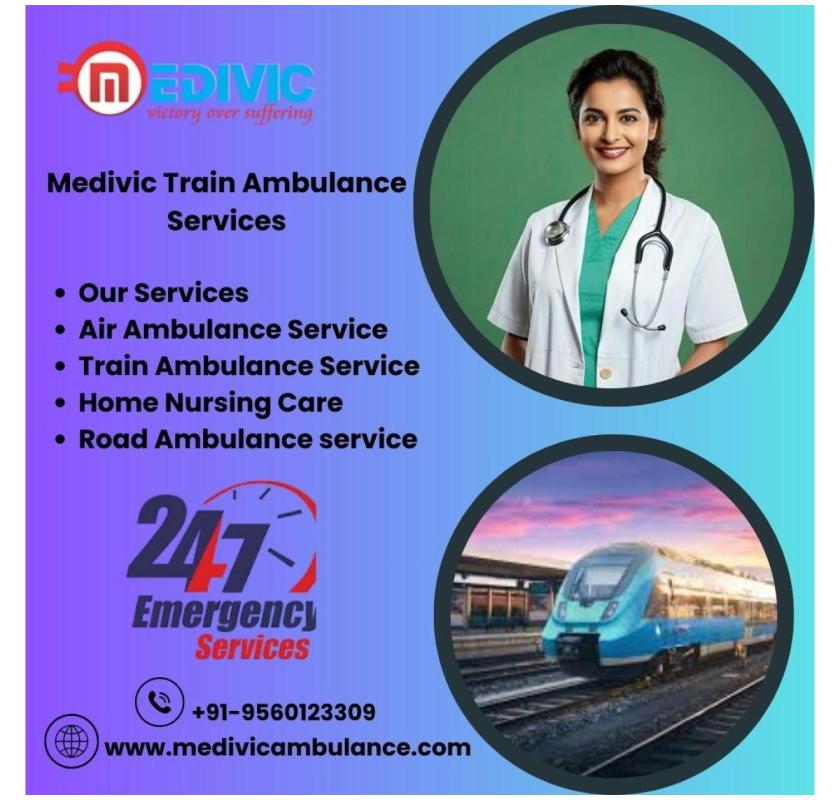 Medivic has Decades of Experience in Presenting Medication in a Pune Train Ambulance