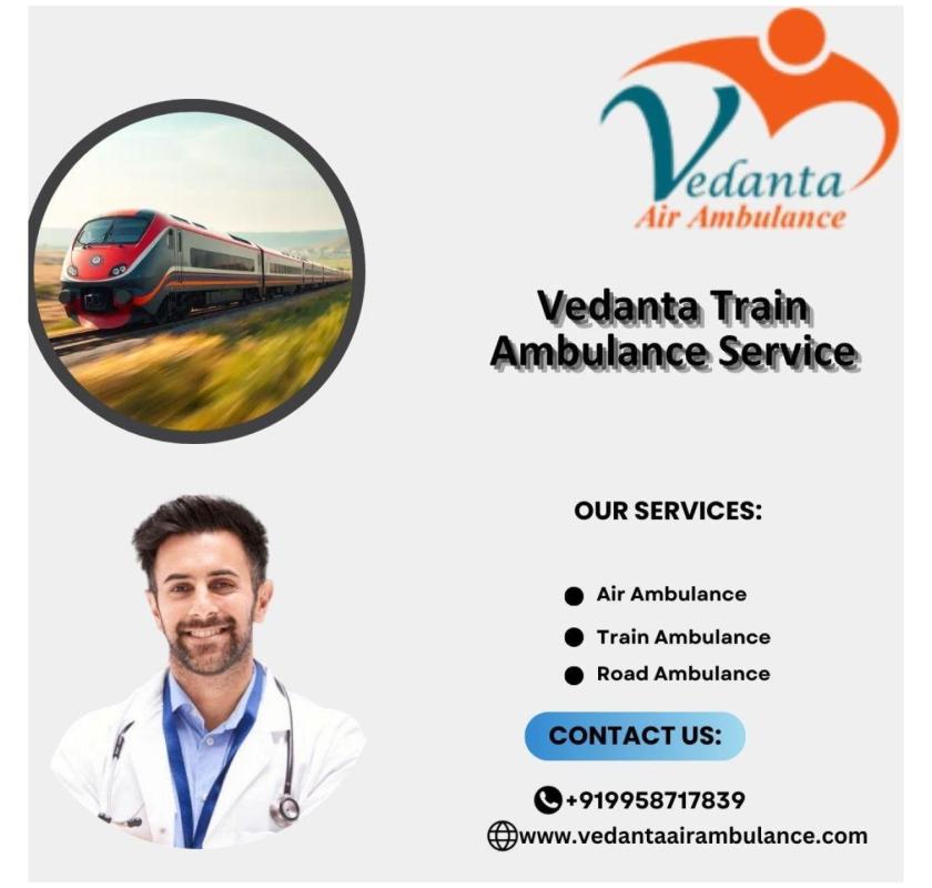 Vedanta makes sure that a train ambulance in Delhi operates efficiently at all times