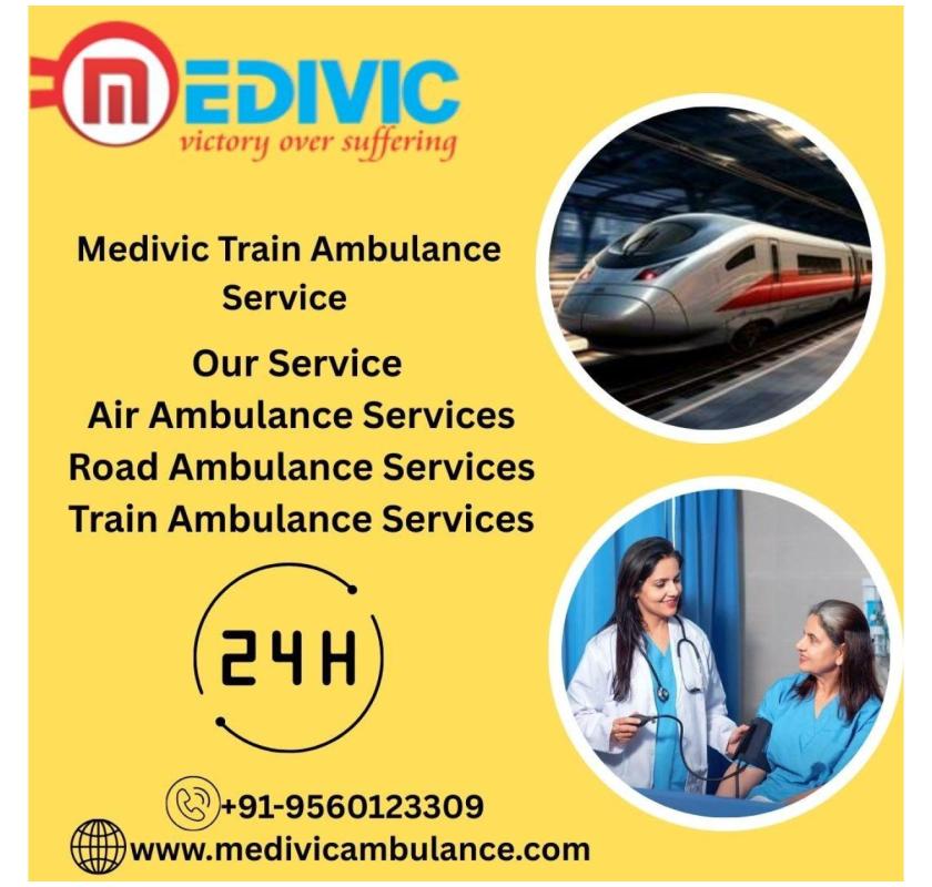 Medivic Helps Patients Reach Remote Hospitals in Allahabad with its Train Ambulance