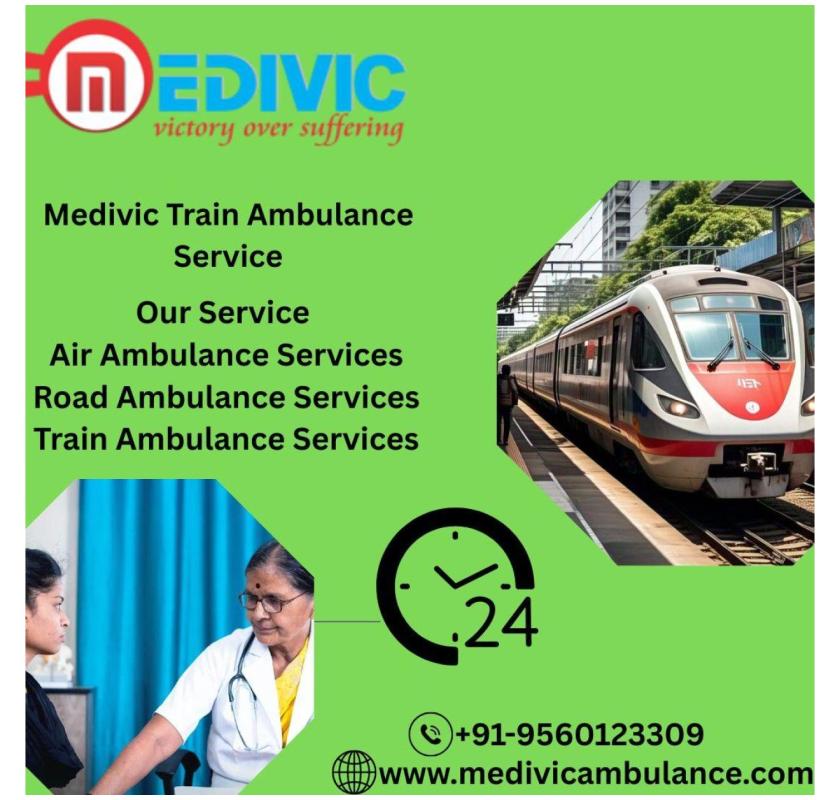  Medivic Effectively Shifts Patient to their Opted Destination in Jamshedpur with its Train Ambulanc