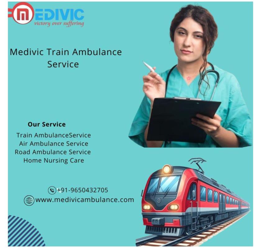  Medivic is Always Operational for Shifts in Raipur with its Train Ambulance