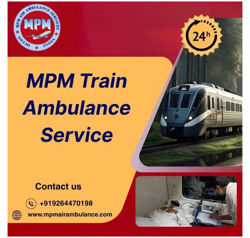 MPM provides expert assistance in Raipur through its Train Ambulance