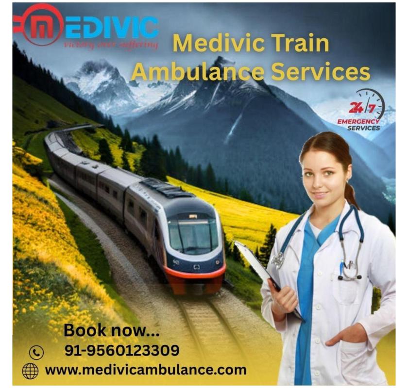 Medivic Train Ambulance in Kolkata Works with Hospitals to Get Fully Engaged and Prepared