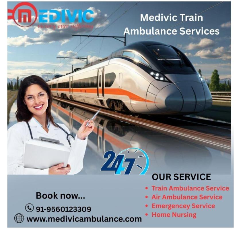 Medivic Train Ambulance in Bangalore ensures that patients get the best possible care
