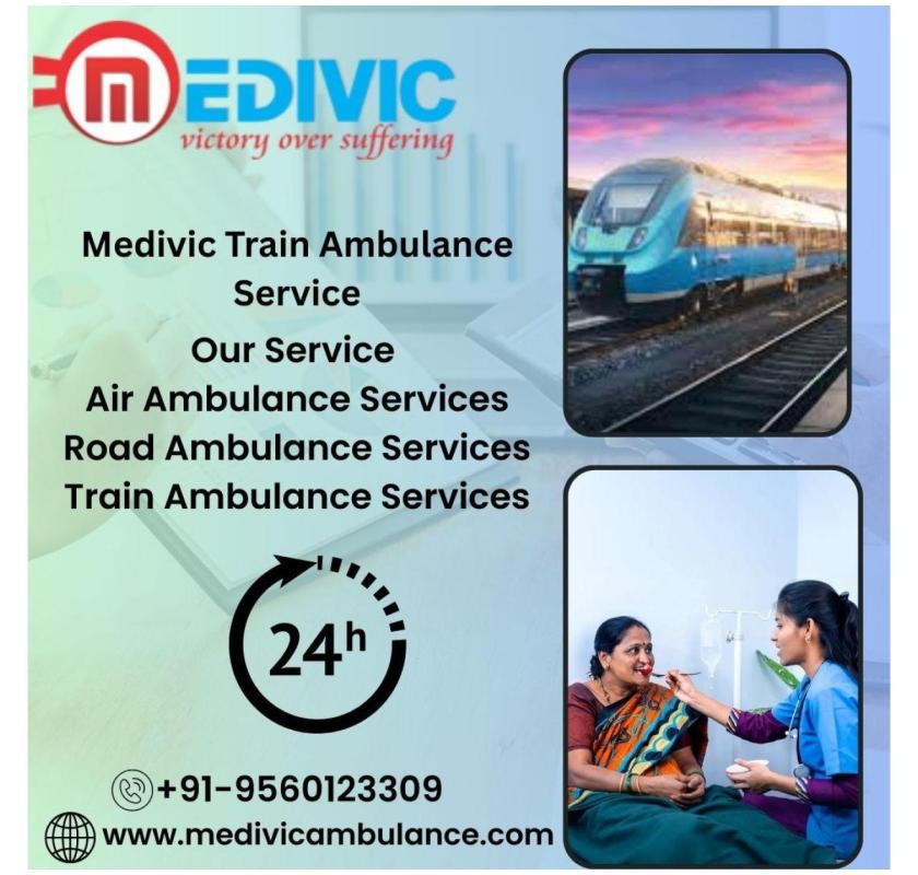  Medivic has a Reputation for Arriving on Time in Allahabad with its Train Ambulance 