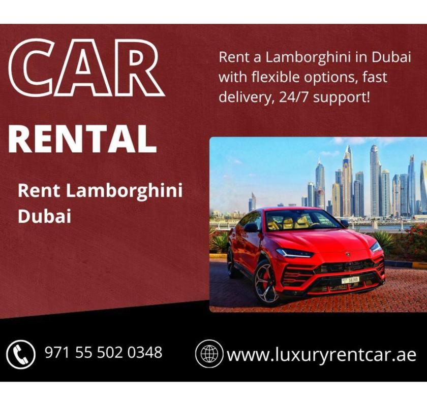 Luxury Lamborghini Rental in Dubai
