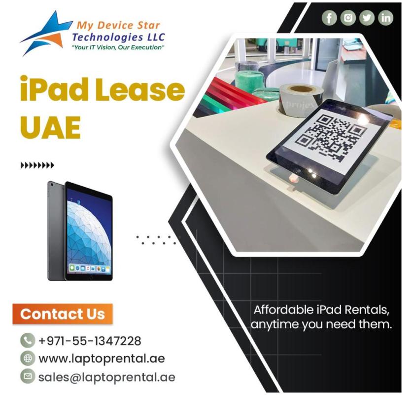 Ready to Lease M2 iPad Pro Without the Cost in UAE?
