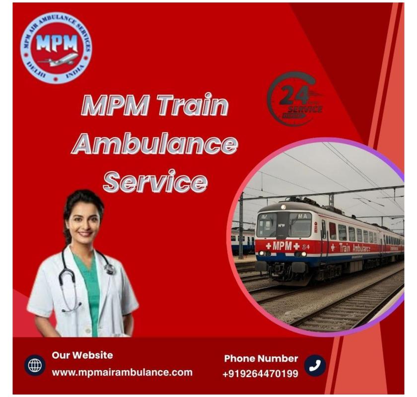 MPM Offers Assistance Outside the Hospital in Bhopal in a Train Ambulance