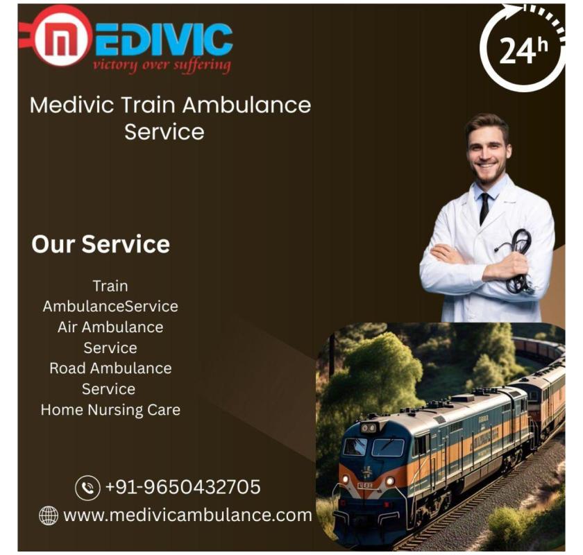  Medivic Limits Patients' Uncomfortable While Moving in Jabalpur in its Train Ambulanc