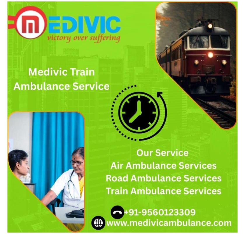 Medivic Ensures Onboard Assessment of Health is a Key Feature in a Jamshedpur Train Ambulance