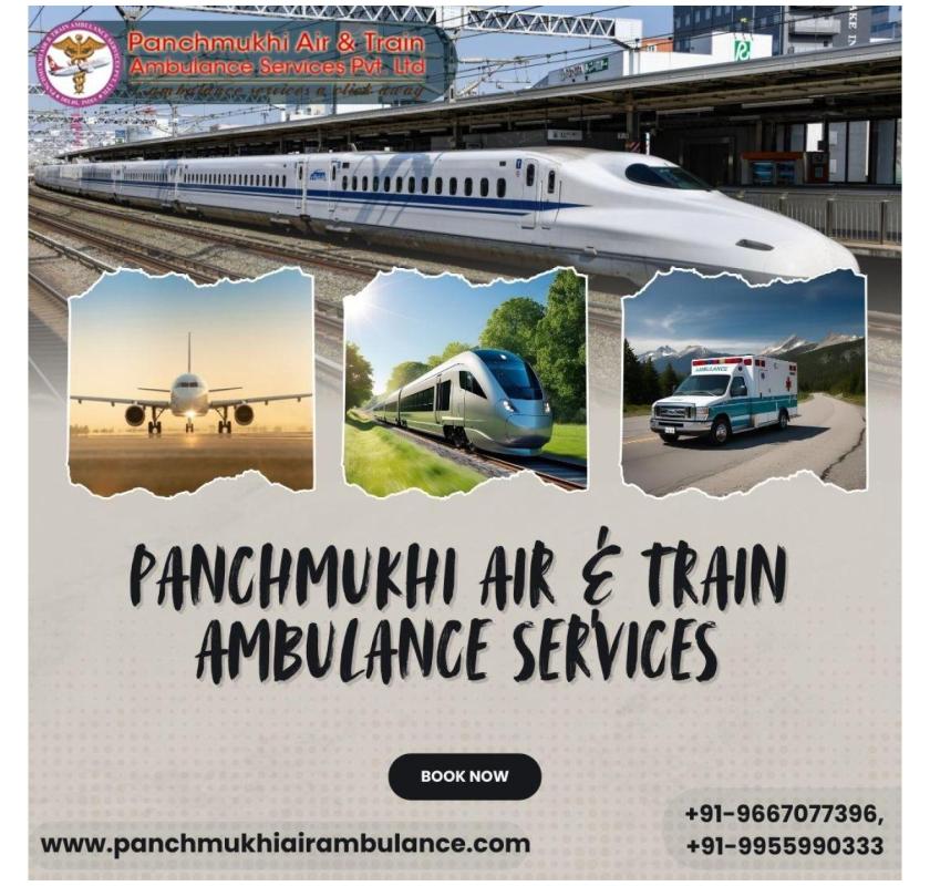 Hire Panchmukhi Train Ambulance in Guwahati for Safe Patient Transfers