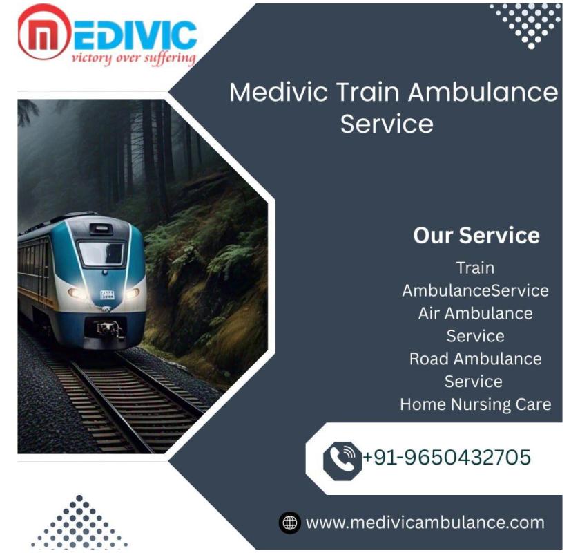  Medivic Gives Immense Importance to Patient's Health in Indore in a Train Ambulance