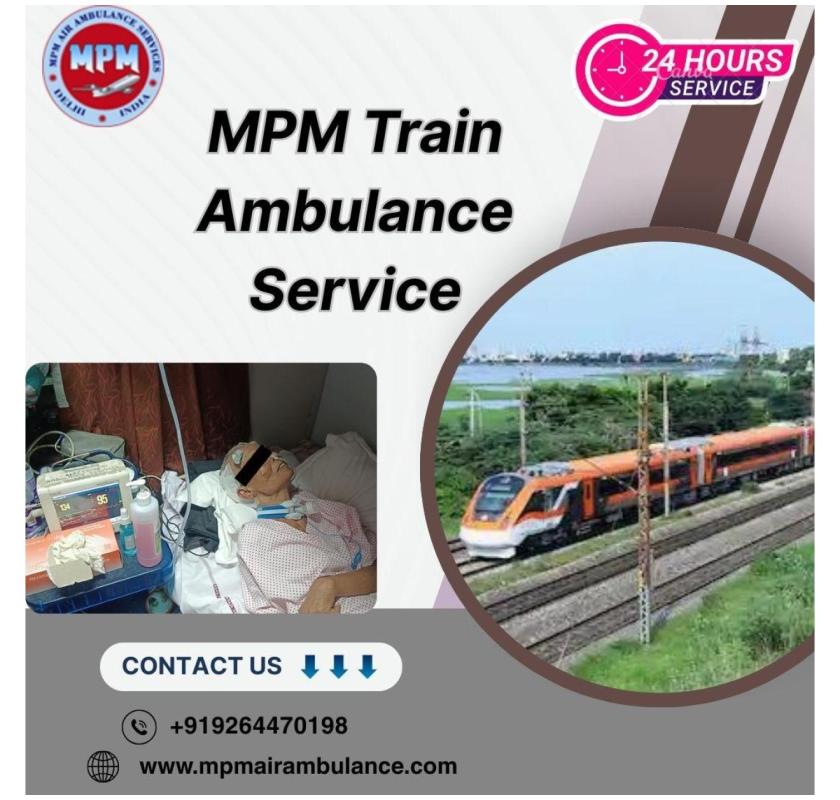 MPM has the Finest, Multi-Specialty Personnel in Bhopal in a Train Ambulance 