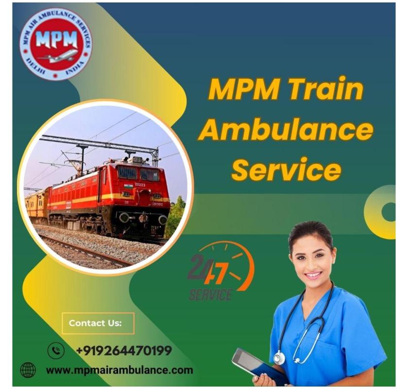 MPM ensured that every patient in Raipur gets help through a train ambulance