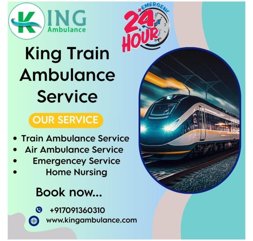  King Allowing the Journey to be Extremely Favorable in Delhi in a Train Ambulance
