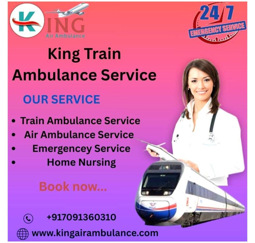 King Train Ambulance service in Nagpur available 24 hours for our patients