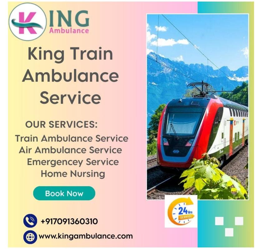 King Train Ambulance Service in Indore Maintains a Low Booking Rate