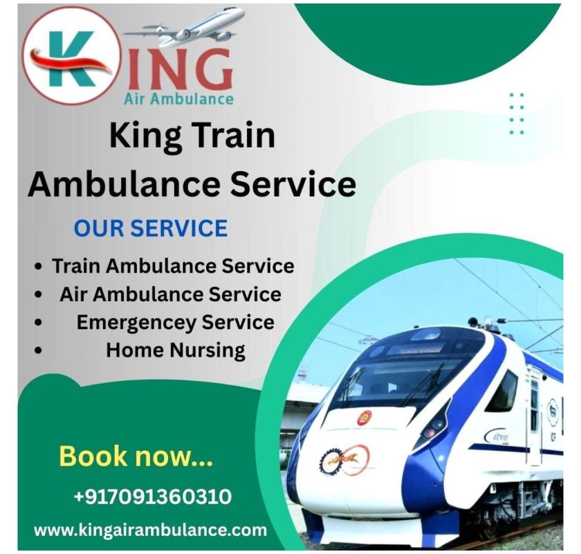  Choose King Train Ambulance Services in Indore for Better Treatment during Travel