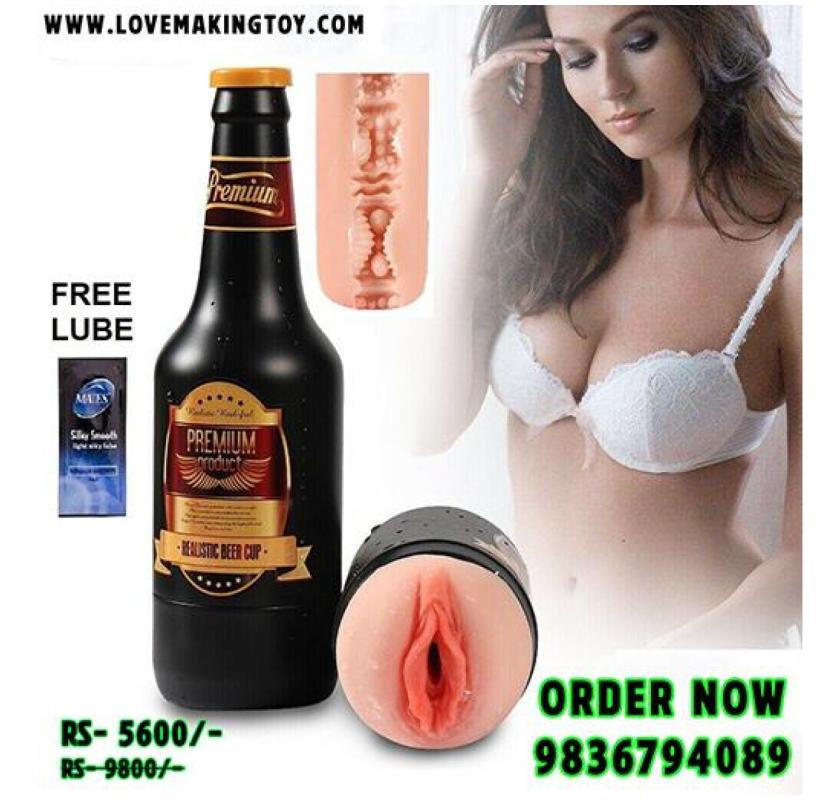 Beer Bottle Flashlight Masturbator Toy in Discreet Packing Call 9836794089