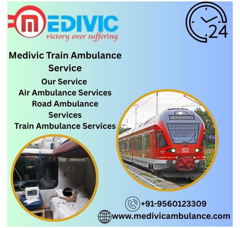 Medivic Offers Secure Train Travel for Delicate Health Cases in Lucknow in its Ambulance