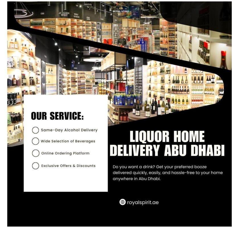 Too Hot to Go Out? Try These Fast Liquor Home Delivery Options in Abu Dhabi