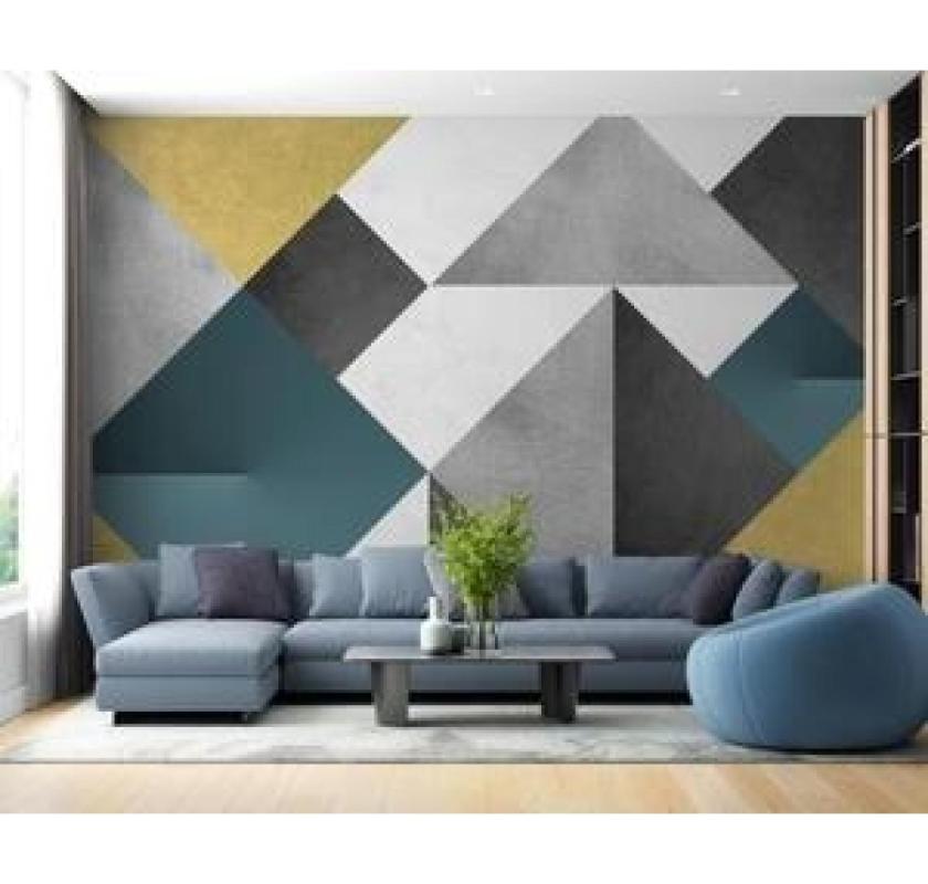 Modern Geometric Wallpaper Masterpieces by Giffywalls