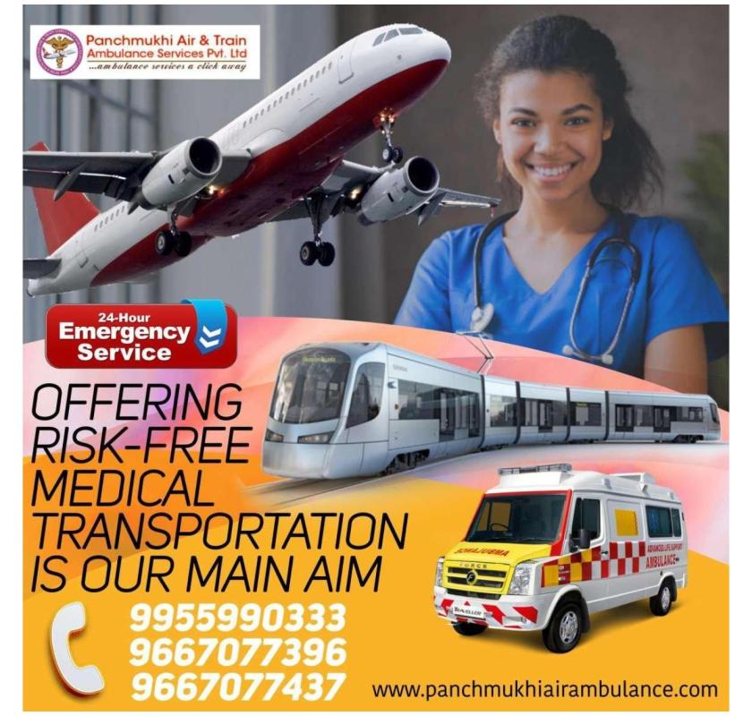 Now Easily Access the Best Air Ambulance Services in Patna by Panchmukhi