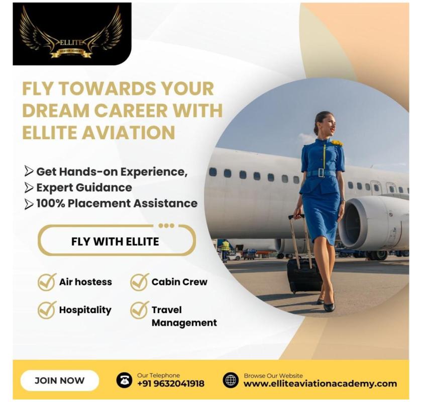 Best Travel and Tourism Course in Bangalore | Ellite Aviation 