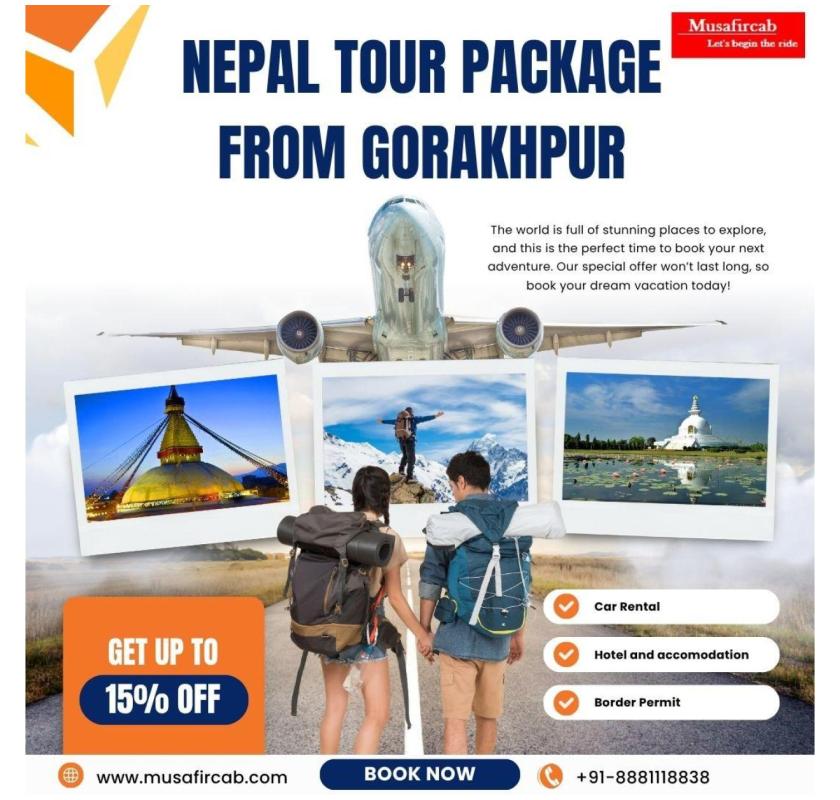 Nepal Tour Package from Gorakhpur