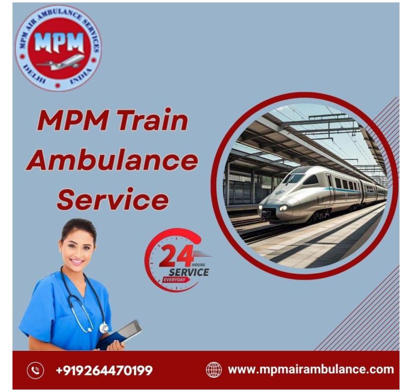 MPM Train Ambulance provided vital assistance during the transfer to Allahabad