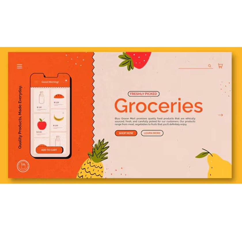 Hassle-Free Shopping with InvoIdea’s Grocery Apps