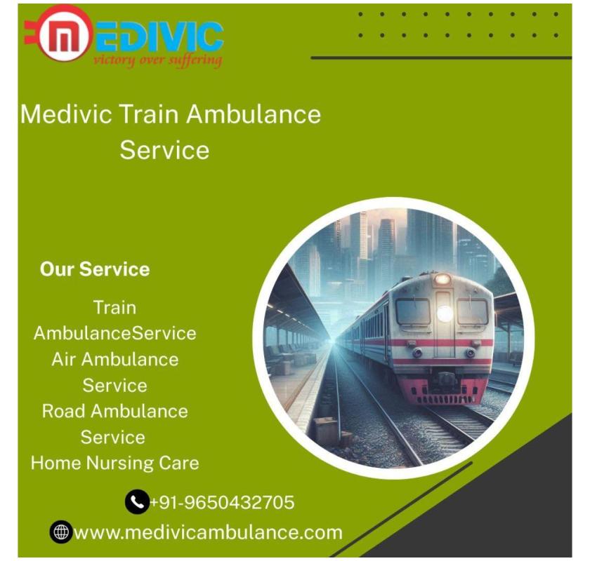  Medivic Gives Frequent Transit Updates to Patients in Raipur in its Train Ambulance
