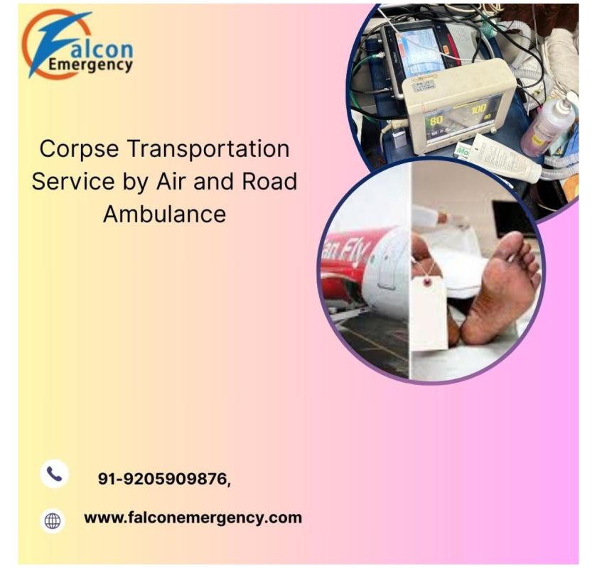 FALC Emergency Offers Careful Transit for the Dead Body in Vellore in its Ambulance