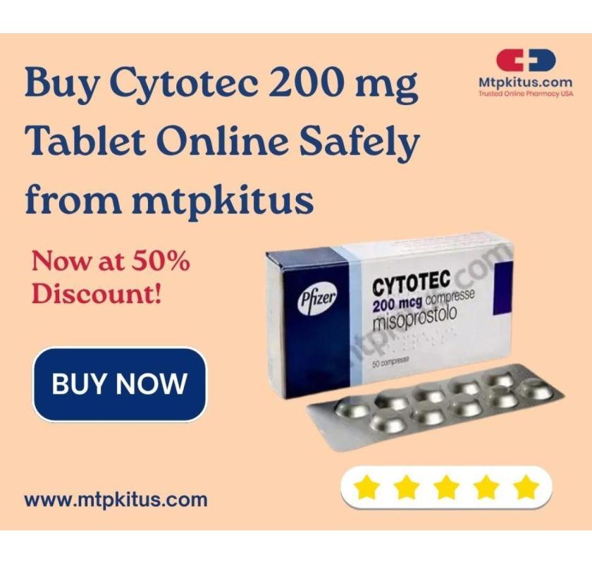 Buy Cytotec 200 mg with MTP Kit Fast Shipping