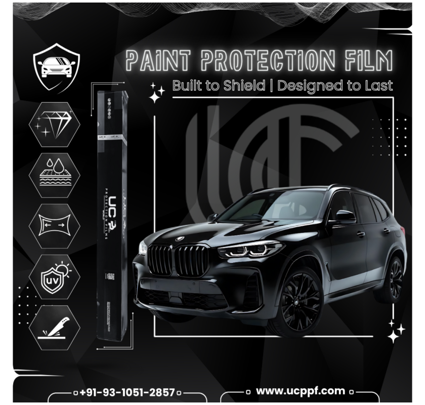 Premium quality Paint Protection Film PPF for car protection in India